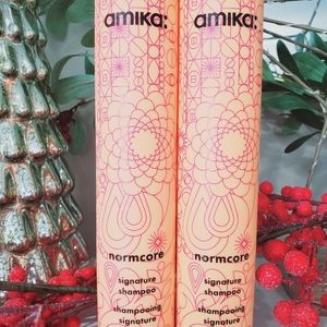 2 bottles Amika Signature Shampoo
